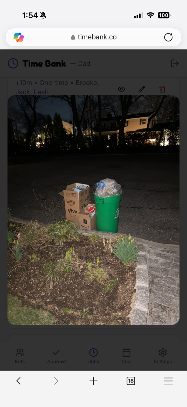 Recycling proof photo